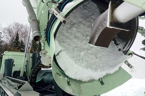 Saugbagger Ingelheim - Schneesaugen